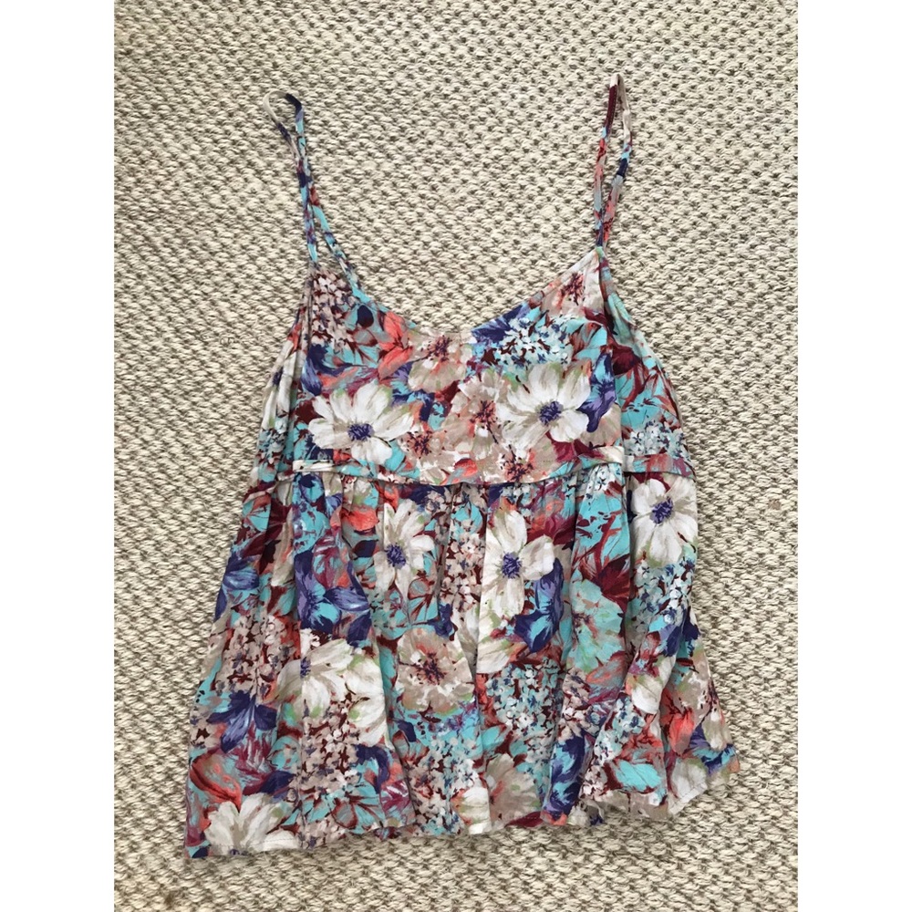 Chloe K Floral Tank
